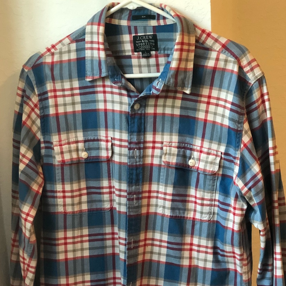 J Crew & Co. Men’s Flannel Shirt